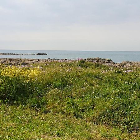 Chambre indépendante avec vue sur la mer Gatteville-le-Phare Exterior foto